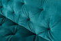 Atelier Del Sofa Sofá-Cama de 3 Plazas Verde Petróleo